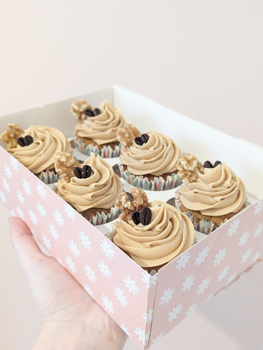 Coffee & Walnut Cupcakes