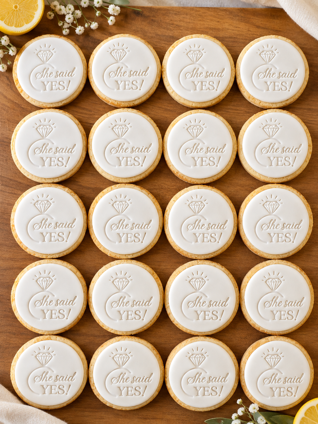 Special Occasion Shortbread Rounds