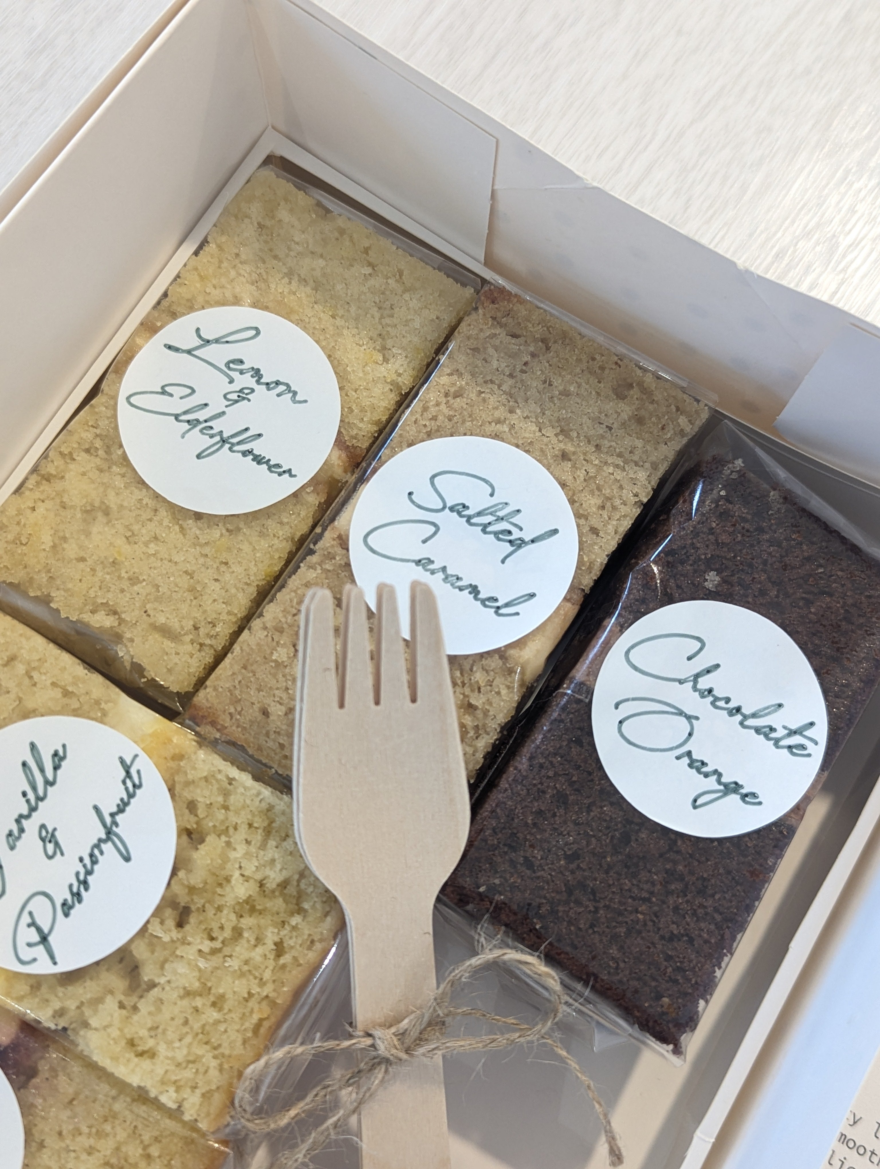 Wedding Cake Tasting Box